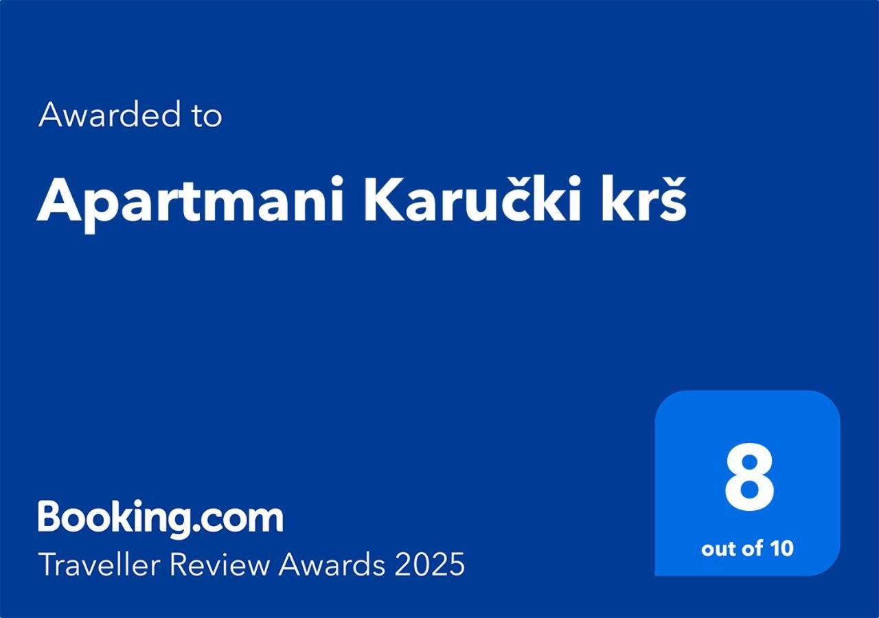Apartmani Karucki Krs Podgoriçe Dış mekan fotoğraf